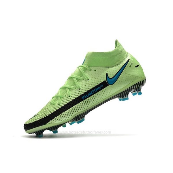 Nike Phantom Generative Texture Elite DF FG Impulse Verde Azul